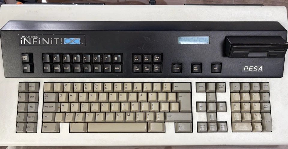 Chyron INFINIT! KYBD Keyboard Character Generator Editing Infiniti **WORKING**