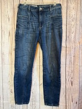 Anthropologie Pilcro and the Letterpress High-Rise Denim Legging Jeans Size 30