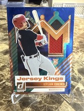 2025 Panini Donruss - Jersey Kings Dylan Crews #JK-DC Blue Ice (RC)