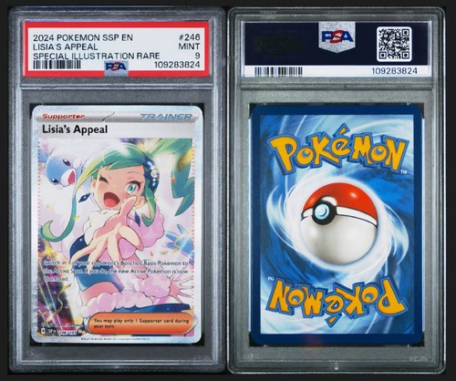 2024 Pokemon Ssp En-Surging Sparks Lisia'S Appeal #246 PSA 9