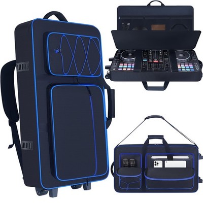 DJ Controller Case with Wheels Compatible with DDJ FLX10 / DDJ