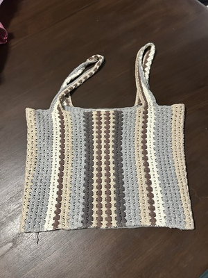 #ad Women’s Crocheted Promesa Too In A Size Large Cropped Beautiful Detail $10.00