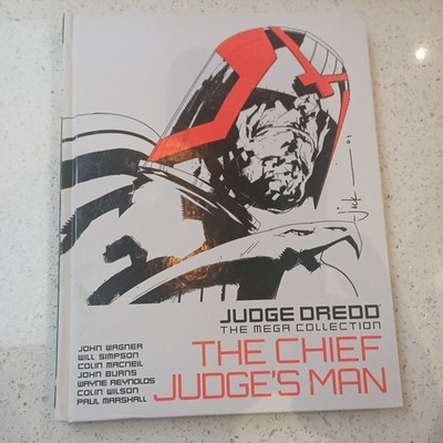 Judge Dredd Mega Collection The Chief Judge's Man Hardcover HC vol 52 #55 Wagner