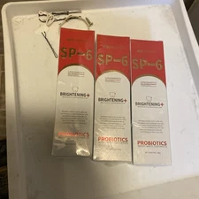 3 Pk MS DRWIKEY SP-6 Probiotic Whitening Toothpaste 4.9oz/tube