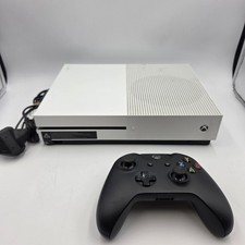 Microsoft Xbox One S 500GB Console White Controller Tested Working