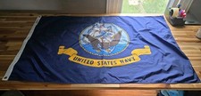 Original War on Terrorism Era U.S. Navy (USN) Flag, 35" by 59"
