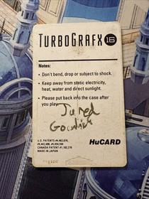 Pac Land - Authentic (Turbografx 16) HuCard  Game Cart - US Version