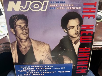 N-Joi THE NEW ANTHEM 12'' 1995 LOGIC LUS032 HOUSE DJ PROMO UNPLAYED