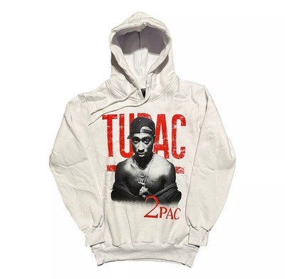2Pac Hoodie  Gun Chain    Neu & OVP | S XXL | Schwarz/Weiß/Beige