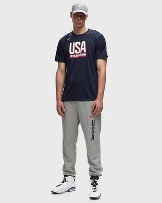 Nike Herren Trainingshose Team USA Basketball Grau FQ0309-063 Sport Neu M
