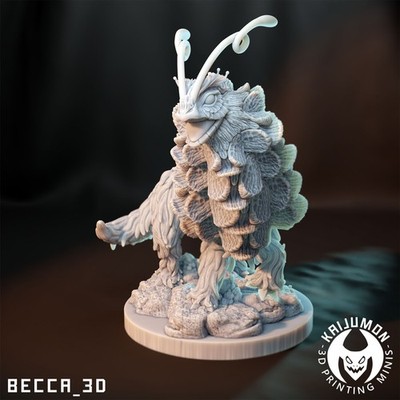 Mega Meganie - Pokemon/Kaijumon - bemalbare 3D Fan Art Figur