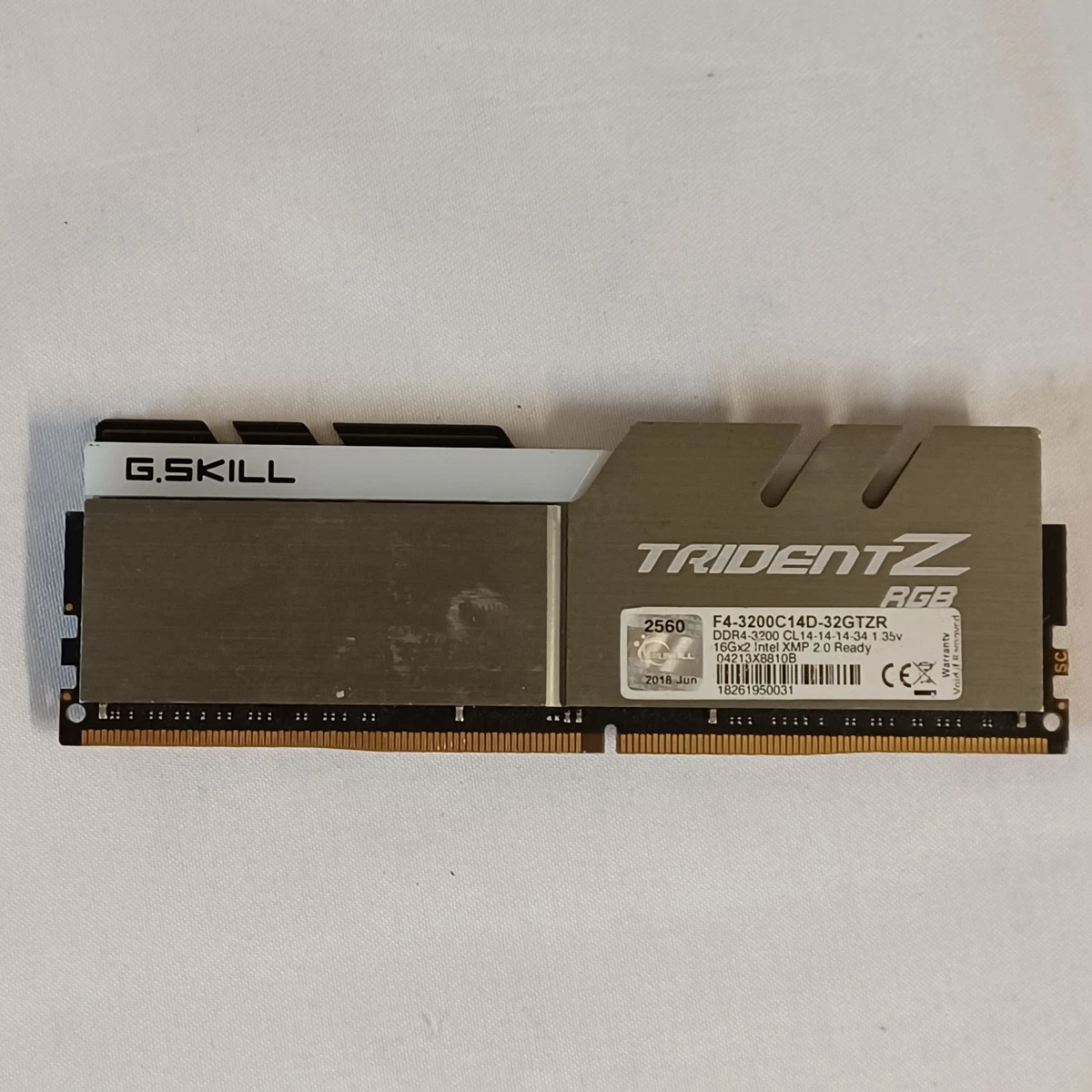 G. SKILL DDR4 SDRAM 16 GB Capacity per Module Memory (RAM) for