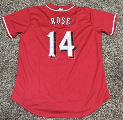 Red Roses Jersey NWT MLB Nike Engineered Cincinnati Reds #14 Pete Rose Baseball Jersey ...