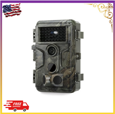 New A3S Trail Camera 64MP 1296P HD 100ft Night Vision