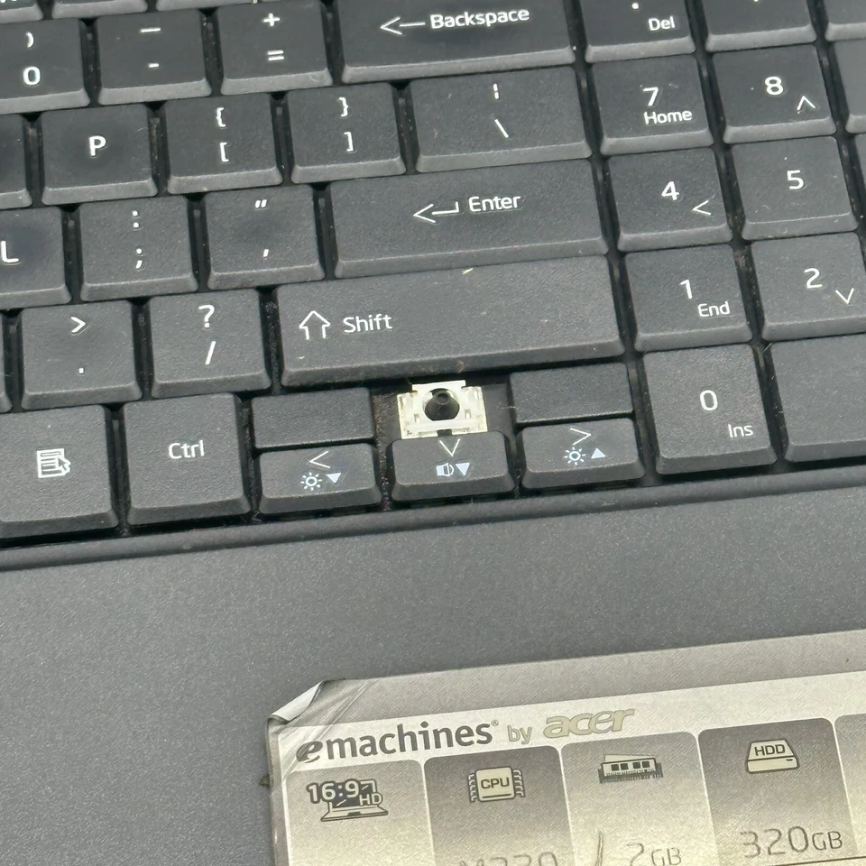 Emachines Acer E630 Laptop Notebook Computer Black Parts Doesn’t Power On - Image 3 of 4