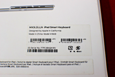 Apple MX3L2LL/A Smart Keyboard Folio/Case - Black | eBay
