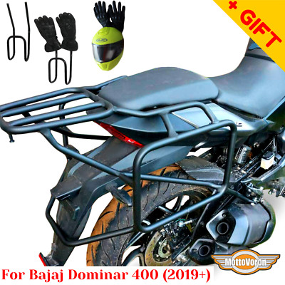 For Bajaj Dominar 400 rack luggage system D400 UG side carriers for bags, Bonus