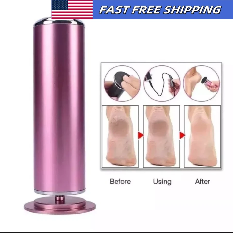 Removedor de callos eléctrico, lijadora de pies, herramienta de pedicura con control de velocidad, calidad Foto 2 de 4