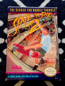 Skate or Die 2 NES CIB SIN PRECIO BASE COMO NUEVO Estado - &iexcl;S&uacute;per Raro!