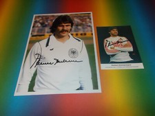 Herbert Zimmermann 1.FC Cologne DFB signed autograph on 20x28 photo + postcard