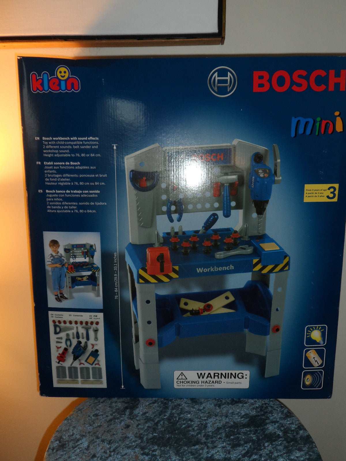 banco herramientas bosch niños
