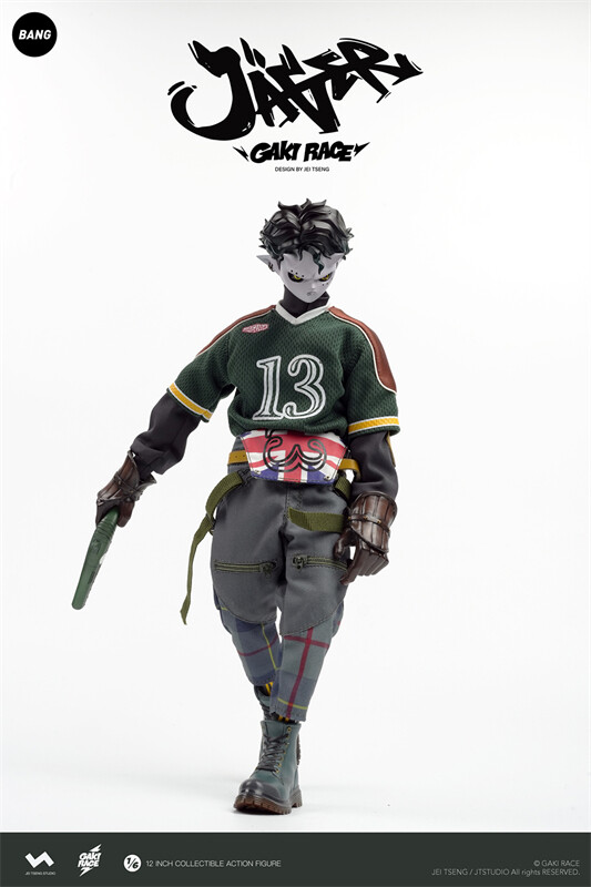 JTスタジオ GAKI RACE #13 Jäger JAGER1/6フィギュア J.T STUDIO GAKI RACE #13 JAEGER 1/6th Limited Collectibles