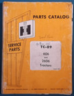 International 606 2606 Tractor Parts Manual Book Catalog Tc-89