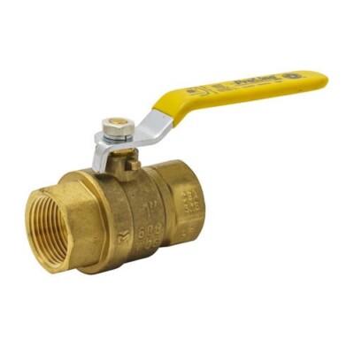 (3 valves) 1 in. ProLine 7690 Series 600PSI Full Port Brass Threaded Ball Valve