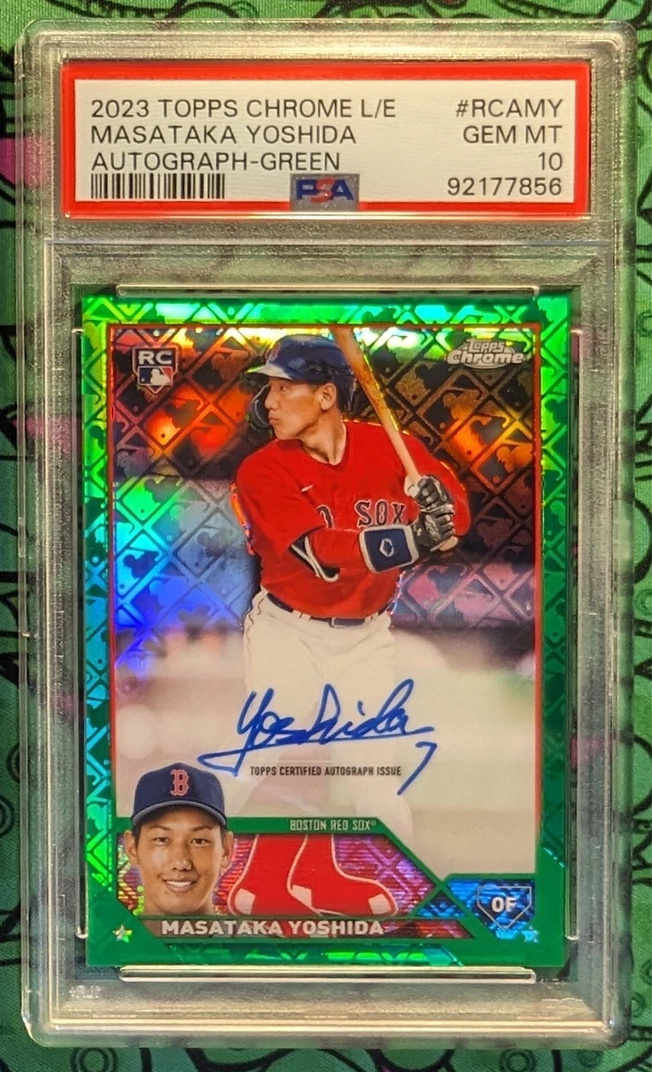 2023 Topps Chrome Logofractor Edition - Masataka Yoshida #RCA-MY