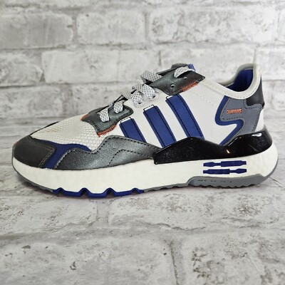 ADIDAS X STAR WARS NFL ジャージー adidas Star Wars Nite Jogger X Mens Grey White FV8040 Men's Size 6