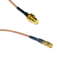 RG316 RP-SMA FEMALE to MCX FEMALE RF Cable Rapid-SHIP LOT