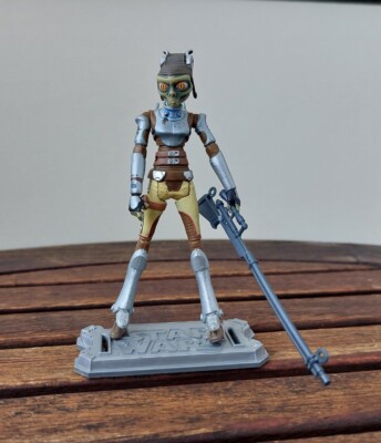Cato Parasith Bounty Hunter Star Wars Actionfigur Clone Wars 2010 Hasbro