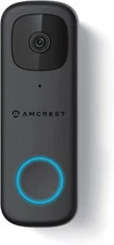 Amcrest 2K Video Doorbell Camera 4Mp Wide Angle Night Vision Two Way Audio