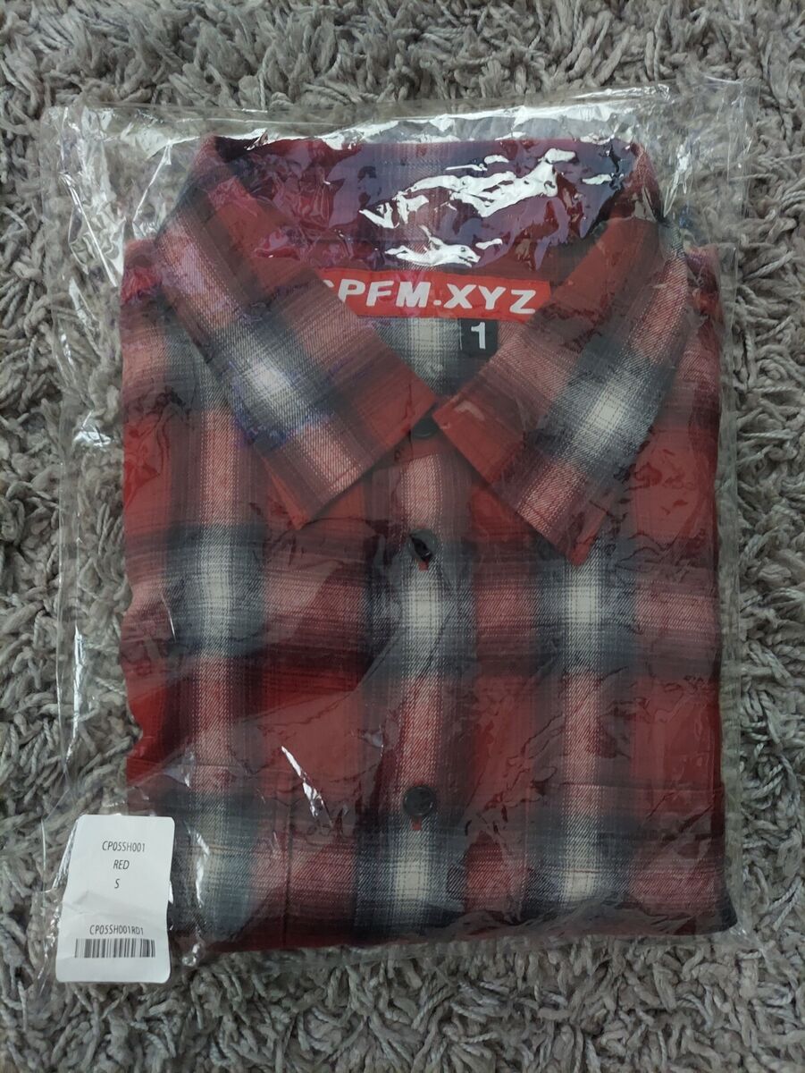 Cactus Plant Flea Market Double Vision Check Red Flannel Cactus Plant Flea Market Double Vision Check Red Flannel