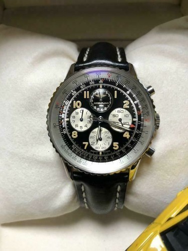 RARO BREITLING 1884 Sospesi nell'Aria Navitimer Orologio da polso per uomo  scatola con il Giappone Spedito | eBay