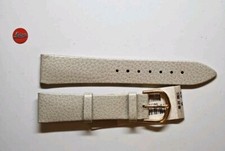 New Unworn HIRSCH 20mm R Dakota Light Tan Leather Grain Strap 20x16