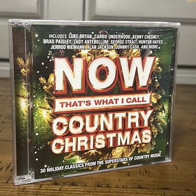 NEW Now That's What I Call Country Christmas Double Album  2 Audio CDS 30 Songs
