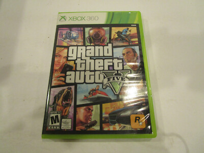 Grand Theft Auto 5 Xbox360 Used in Very Good Condition  With Manual