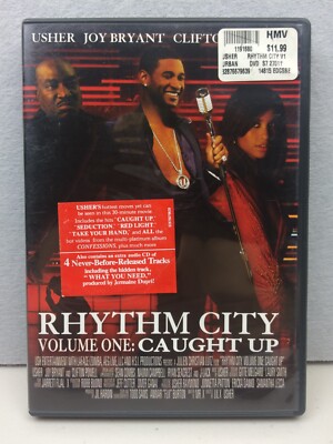 VGC: USHER Rhythm City Volume One: Caught Up 2 Disc DVD & CD Set Free Post