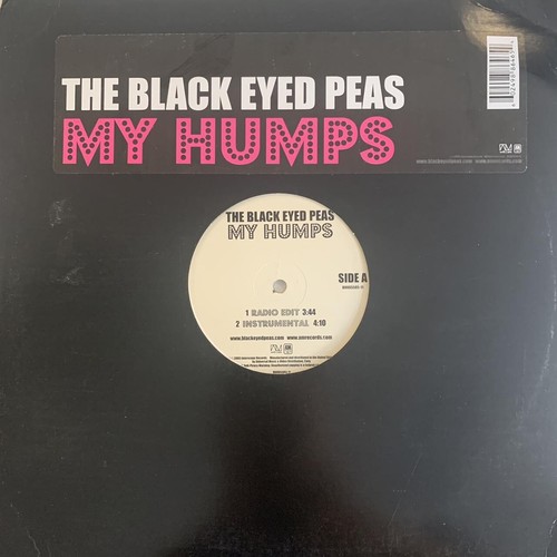 The Black Eyed Peas “My Humps” 4 Version 12inch Vinyl Record eBay