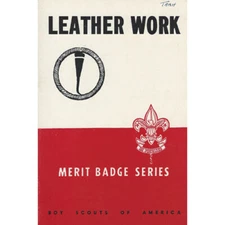 Leather Work Merit Badge Pamphlet - 1948 February Printing - 2000248