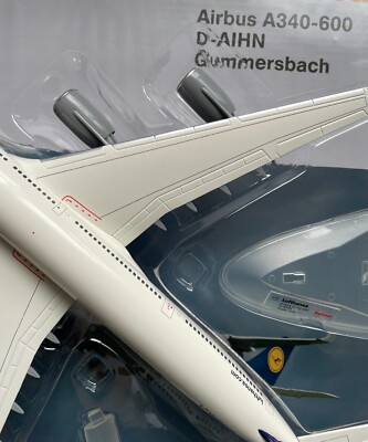 SALE! 1/200 HERPA Lufthansa Airbus 340-600 D-AIHN | eBay