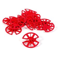 250 No  80mm Cavity Wall Tie Insulation Retaining Discs Clips, Celotex, Kingspan