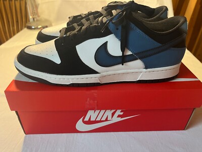Nike Dunk Low Retro NAS Größe 46 Summit White Industrial Blue FD6923-100