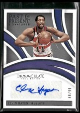 2021-22 Immaculate Collection Elvin Hayes Past and Present Signatures #/99
