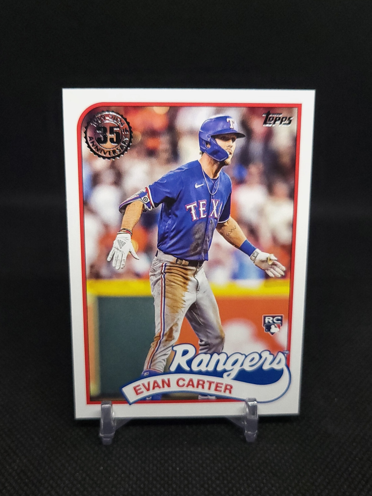 2024 Topps Series 2 - 1989 Topps Baseball #89B2-45 Evan Carter (RC)