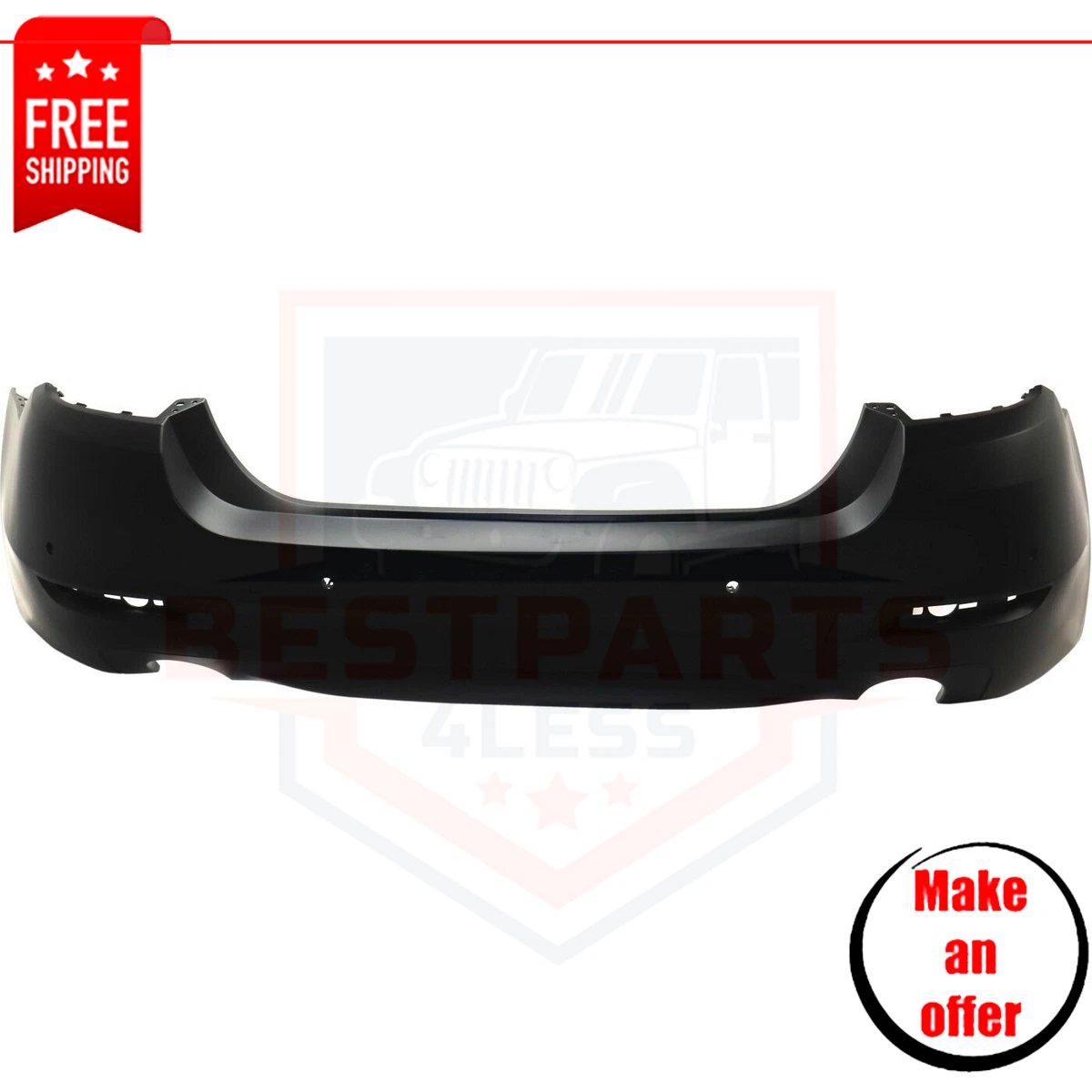 New Rear Bumper Cover BM1100331 51127332765 primed for 2014-2016