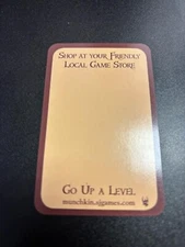 Munchkin Promo Card  - Shop at Your FLGS - NEW!