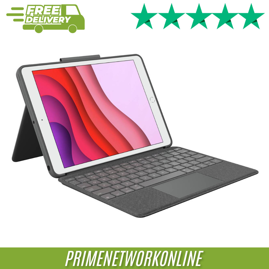 Logitech 920-009629 Folding Folio Case for iPad - Grey - Image 2