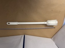 White Toilet Bowl Swab 178 Made in USA plastic handle/cloth Swab